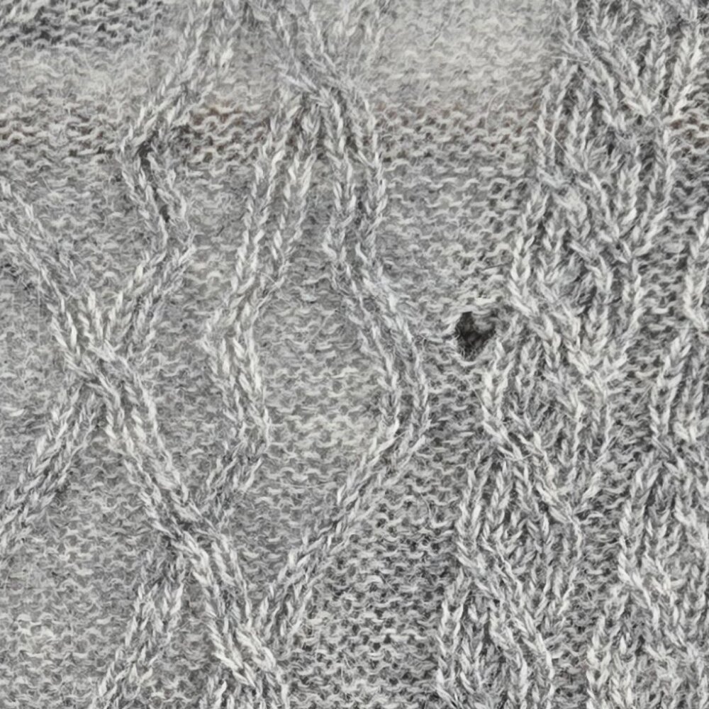 Peruvian Connection Peru Gray Elspeth Royal Alpaca Maxi Dress Size XS FLAWS - Picture 14 of 14
